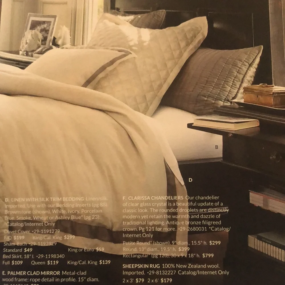 Z Gallerie Velvet Duvet